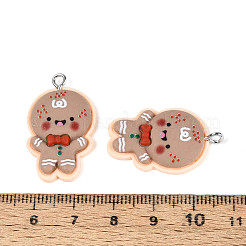 Christmas Theme Opaque Resin Pendants&nbsp;LS-FIND-E025-04