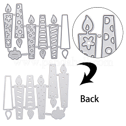 Birthday Candle & Cake Frame Metal Cutting Dies Stencils&nbsp;DIY-GF0001-17