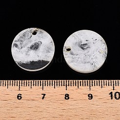 Opaque Resin Pendants&nbsp;RESI-T058-03H