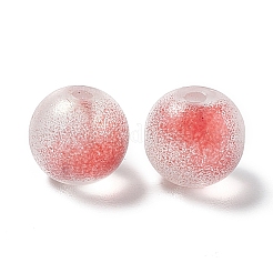 Frosted Glass Beads&nbsp;GLAA-P029-07A