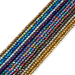 13 Strands 13 Style Electroplate Glass Beads Strands&nbsp;GLAA-TA0001-81