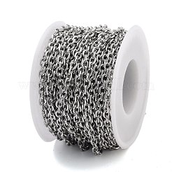 Tarnish Resistant 304 Stainless Steel Cable Chains&nbsp;CHS-H026-15P