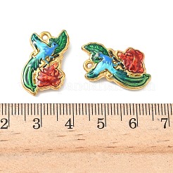 304 Stainless Steel Enamel Pendants&nbsp;STAS-I346-39G