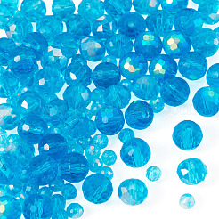 120Pcs 4 Styles Electroplate Glass Beads&nbsp;EGLA-TADJ0001-13D