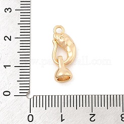 Brass Hook and S-hook Clasps&nbsp;KK-C080-09G