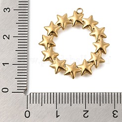 PVD Vacuum Plating 201 Stainless Steel Pendants&nbsp;STAS-C111-39G