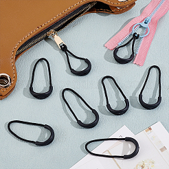 50Pcs PVC Zipper Sliders Pull&nbsp;DIY-AR0005-19