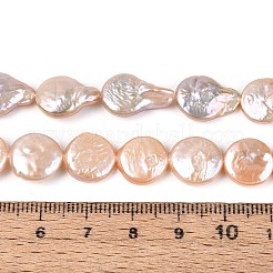 Natural Baroque Keshi Pearl Beads Strands&nbsp;PEAR-S018-02C-06