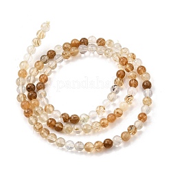 Watermelon Stone Glass Beads Strands&nbsp;G-L621-B03-4mm