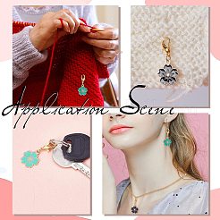 50Pcs Alloy Enamel Pendants Decoration&nbsp;HJEW-SC0001-19