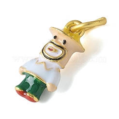 Brass Enamel Pendants&nbsp;KK-D350-01A