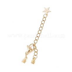 6Pcs 304 Stainless Steel End with Chains&nbsp;FIND-JF00182