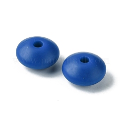 Rondelle Food Grade Eco-Friendly Silicone Focal Beads&nbsp;SIL-F003-07A