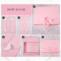 Rectangle Foldable Paper Gift Storage Boxes&nbsp;AJEW-TAC0035-07C
