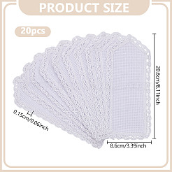 Cotton Aida Cloth Bookmarks for Cross Stitch Making&nbsp;AJEW-WH0314-795