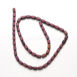 Electroplate Non-magnetic Synthetic Hematite Bead Strands&nbsp;G-F300-40A-04
