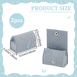 Velvet Packing Button Bags&nbsp;ABAG-WH0040-15