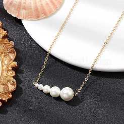 Shell Pearl Pendant Necklaces&nbsp;NJEW-TA00131