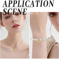 6Pcs 3 Styles Brass Pendants&nbsp;KK-YW0004-44