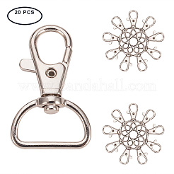 Zinc Alloy Swivel Lobster Claw Clasps&nbsp;IFIN-PH0013-01
