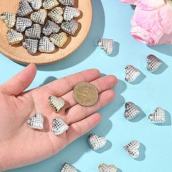 30Pcs 3 Colors UV Plating Acrylic Beads&nbsp;MACR-YW0004-74