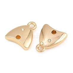 Alloy with Crystal Rhinestone Pendants&nbsp;RB-CBA83D5-18G