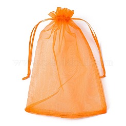 Organza Gift Bags with Drawstring&nbsp;OP-R016-17x23cm-M