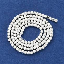 Electroplated Synthetic Non-Magnetic Hematite Beads Strands&nbsp;G-U003-07