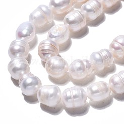 Natural Cultured Freshwater Pearl Beads Strands&nbsp;PEAR-N012-07C