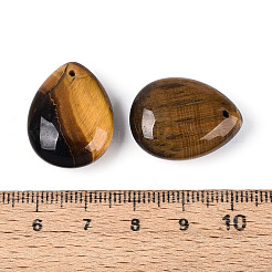 Natural Tiger Eye Pendants&nbsp;G-T143-18A-08