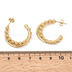 201 Stainless Steel Stud Earrings&nbsp;SA-CBA4A0D-14G