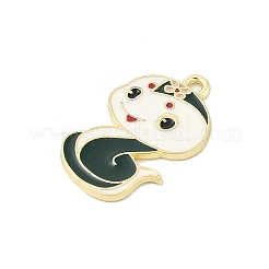 Alloy Enamel Pendants&nbsp;ENAM-D301-01G-06
