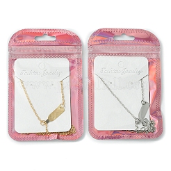 2Pcs 2 Colors Alloy Cable Chain Wine Cup Pendant Y Necklaces for Women&nbsp;AJEW-FS0001-23