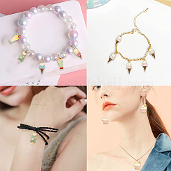 50Pcs 10 Styles Alloy Pendants&nbsp;ENAM-CJ0002-41