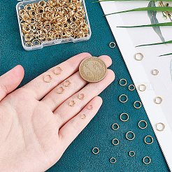 320Pcs 4 Styles 304 Stainless Steel Split Rings&nbsp;STAS-UN0060-30
