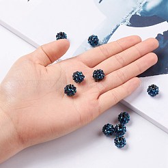 Chunky Resin Rhinestone Beads&nbsp;RESI-M019-11