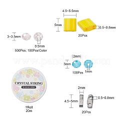 DIY Glass Beads Bracelet Making Kit&nbsp;DIY-YW0004-46