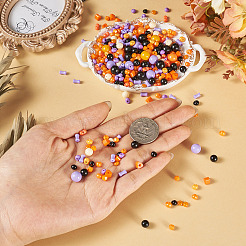227Pcs Glass Seed Beads&nbsp;SEED-TA0001-58D