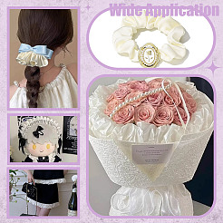 9 Yards Chiffon Wrinkles Lace Ribbon&nbsp;OCOR-NB0002-39B