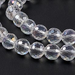 Electroplate Glass Bead Strands&nbsp;EGLA-R040-8mm-15