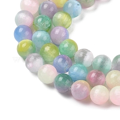 Natural Selenite Beads Strands&nbsp;G-Q162-A01-01C-01