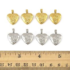 10Pcs 2 Colors Rack Plating Brass Locket Pendants&nbsp;KK-FS0001-89