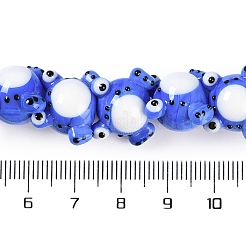 Handmade Lampwork Beads Strands&nbsp;LAMP-P066-07G