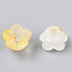 Frosted Transparent Acrylic Beads&nbsp;X-OACR-N137-72G