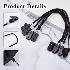 10Pcs Polyester Windproof Hat Strap&nbsp;AJEW-DC0003-94