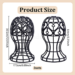 3Pcs Iron Wig Support Holder&nbsp;ODIS-GA0001-92