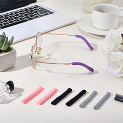 Polyester Eyeglasses Ear Grip&nbsp;AJEW-CN0006-70B