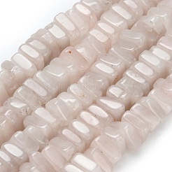 Natural Rose Quartz Beads Strands&nbsp;G-L642-D01-6x11mm