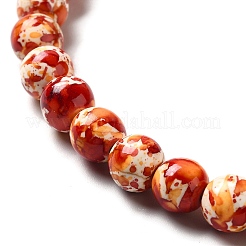 Synthetic Turquoise Dyed Beads Strands&nbsp;G-E594-24D