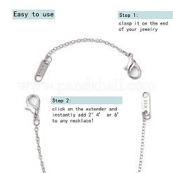 3Pcs 3 Styles Brass Lobster Claw Clasps&nbsp;FIND-JF00130-01